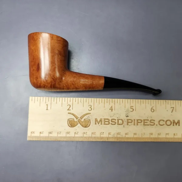 Castello "Castello" G Smooth Zulu Dublin Estate Briar Pipe, Italian Estates - Image 10