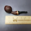 HS Studio Sandblasted Wasp w/ Boxwood Estate Briar Pipe, Unsmoked - Image 10