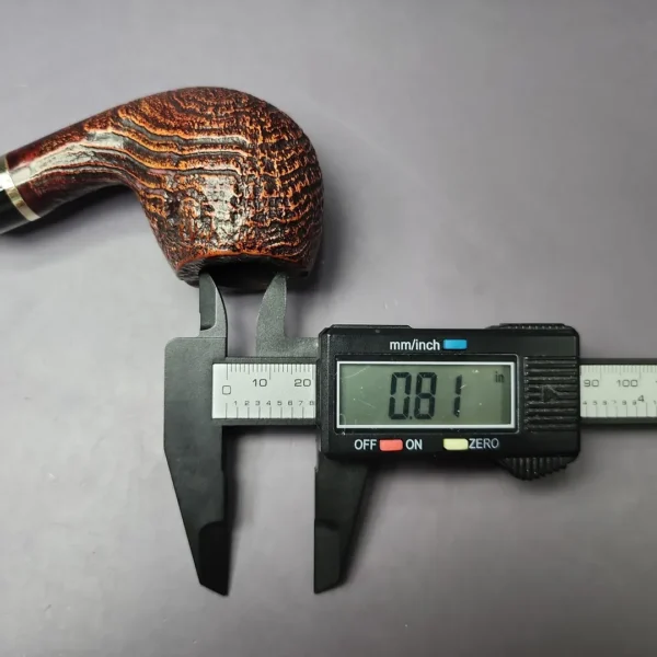 Vauen 5205 Sandblasted Brandy Estate Briar Pipe, German Estates, 9mm - Image 10