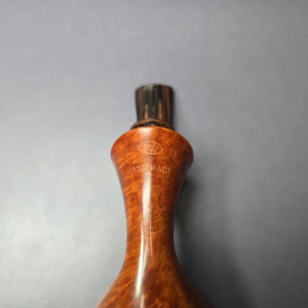 SU Pipes Smooth "Bo Nordh Bulldog" Handmade Briar Pipe, New - Image 10