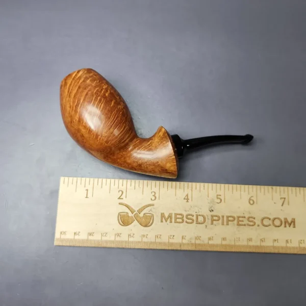 Kurt Huhn Smooth Egg Estate Briar Pipe, Unsmoked - Image 10