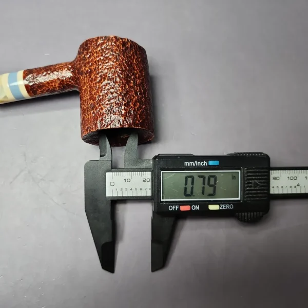 Savinelli Sasso 311 KS Rusticated Poker Sitter Briar Pipe, New, 6mm - Image 10