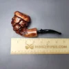 Nording Point Clear C Rusticated Freehand Estate Briar Pipe, Unsmoked - Image 10