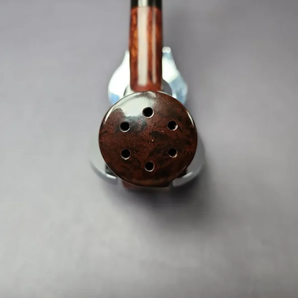 Orlik Hurricane H54 Smooth Wind Cap Billiard Estate Briar Pipe, English Estates - Image 10