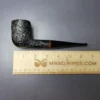 Imported Briar Sandblasted Large Billiard Estate Briar Pipe, Other Estates - Image 10