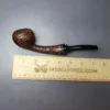 HS Studio Sandblasted Long Shank Acorn w/ Plateaux Estate Briar Pipe, Unsmoked - Image 10