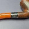 BBB 1907 Smooth Bent Billiard w/ Amber Stem Estate Briar Pipe, English Estates - Image 11
