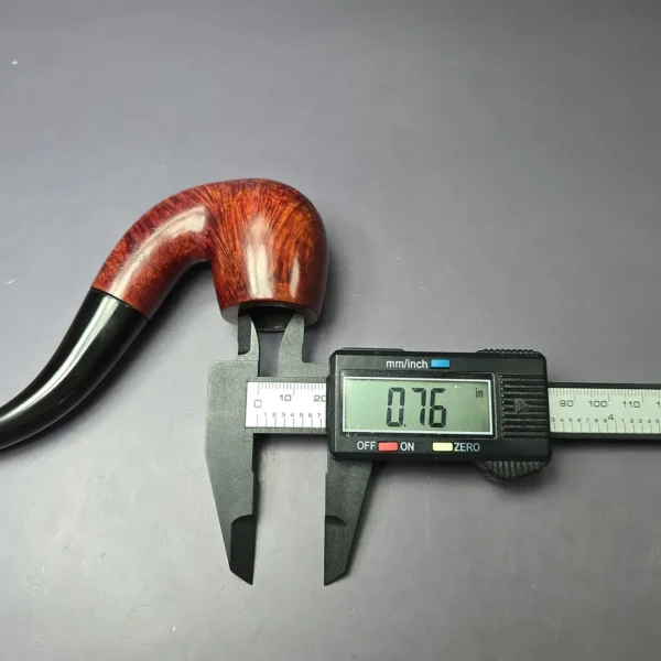 Dunhill c.1920-22 Bruyere (A) 125 Smooth Bent Billiard Estate Briar Pipe, English Estates - Image 10