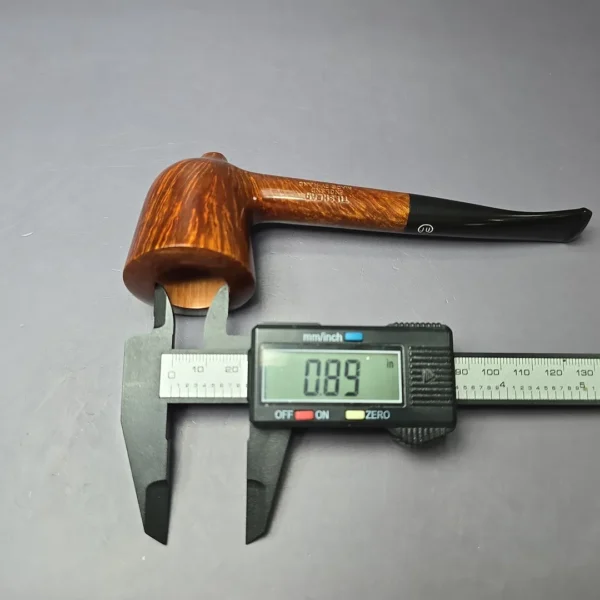 James Upshall Grade A Group 6 Smooth Cutty Dublin Estate Briar Pipe, Unsmoked - Image 10