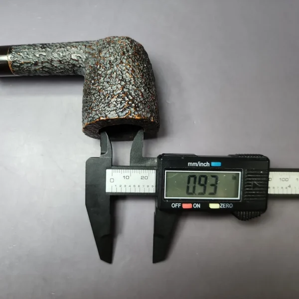 Baronet Bruyere by Savinelli 410 EX Rusticated Lovat Estate Briar Pipe, Italian Estates - Image 10
