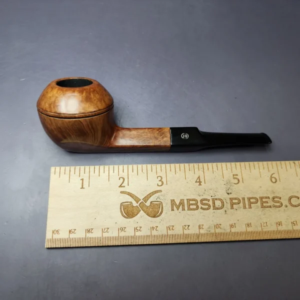 James Upshall (1980s) P Grade Smooth Bulldog Estate Briar Pipe, English Estates - Image 10