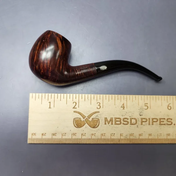 GBD New Standard 529 Smooth Bent Billiard Estate Briar Pipe, English Estates - Image 10