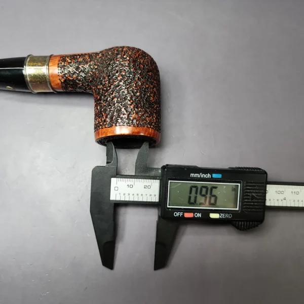 Mastro de Paja Commissioner Unica Billiard Estate Briar Pipe, Unsmoked, 9mm - Image 10
