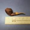 RD Pipes by Ron Powell Contast Sandblasted Bulldog Briar Pipe, New - Image 10