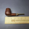 RD Pipes by Ron Powell Sandblasted Brandy w/ Aluminum Briar Pipe, New - Image 10