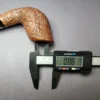 Il Ceppo Partially Sandblasted Horn Estate Briar Pipe, Italian Estates - Image 10