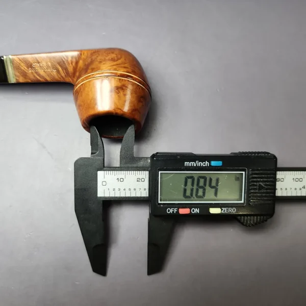 Peterson Emerald 150 Smooth Bulldog Estate Briar Pipe, Irish Estates - Image 11