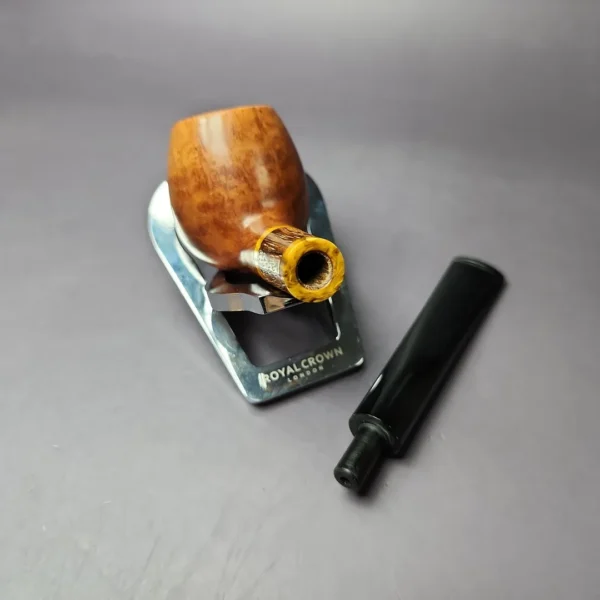 Stanwell Zebrano Smooth Apple Estate Briar Pipe, Danish Estates - Image 11
