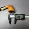 Savinelli Nonpareil 9904 Smooth Pickaxe Estate Briar Pipe, Italian Estates - Image 11