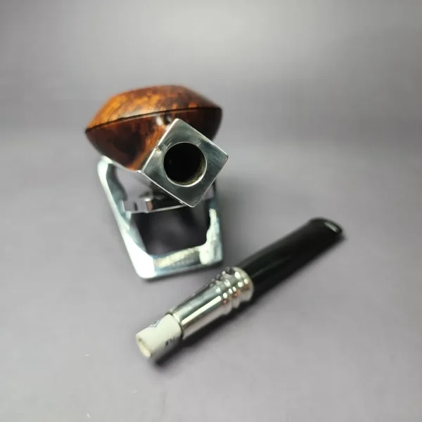 Elwood (Ferndown) "OD 838" Spigot Bulldog Estate Briar Pipe, English Estates 9mm - Image 11