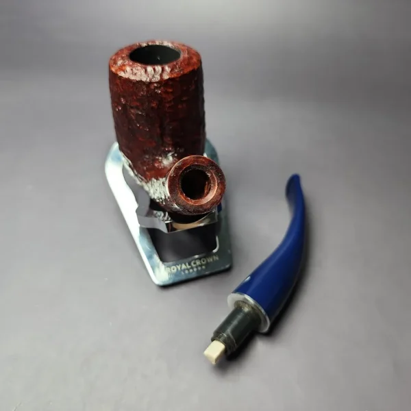 Savinelli Unica U61 Rusticated Bent Billiard Briar Pipe, 6mm, New - Image 11