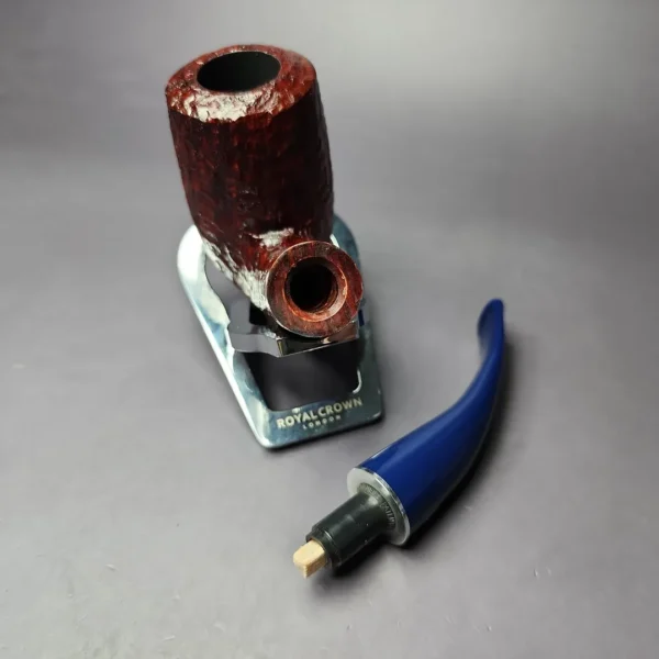 Savinelli Unica U61 Rusticated Bent Billiard Briar Pipe, 6mm, New - Image 11