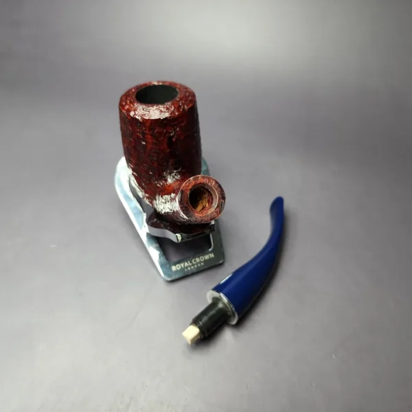 Savinelli Unica U61 Rusticated Bent Billiard Briar Pipe, 6mm, New - Image 11