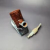 Savinelli Sasso 311 KS Rusticated Poker Sitter Briar Pipe, New, 6mm - Image 11