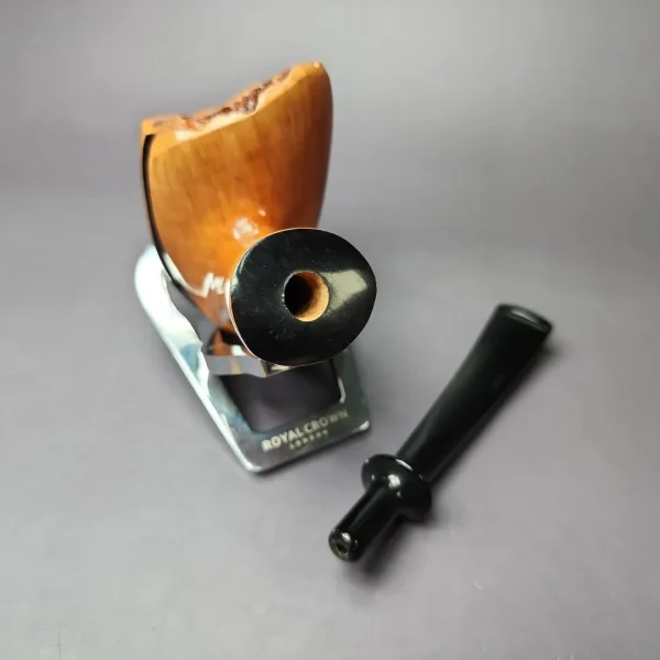 Nording Spiral Smooth Fluted Freehand Estate Briar Pipe, Unsmoked - Image 11