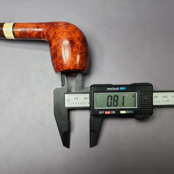 Chacom Evolution 622 Smooth Cutty Estate Briar Pipe, Unsmoked - Image 11