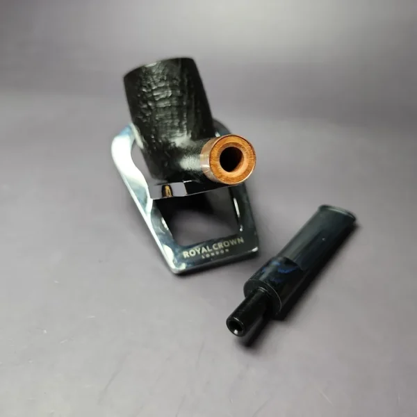 4th Generation Pipe of the Year 2023 by Bruno Nuttens Sandblasted Estate Briar Pipe, Unsmoked - Image 11