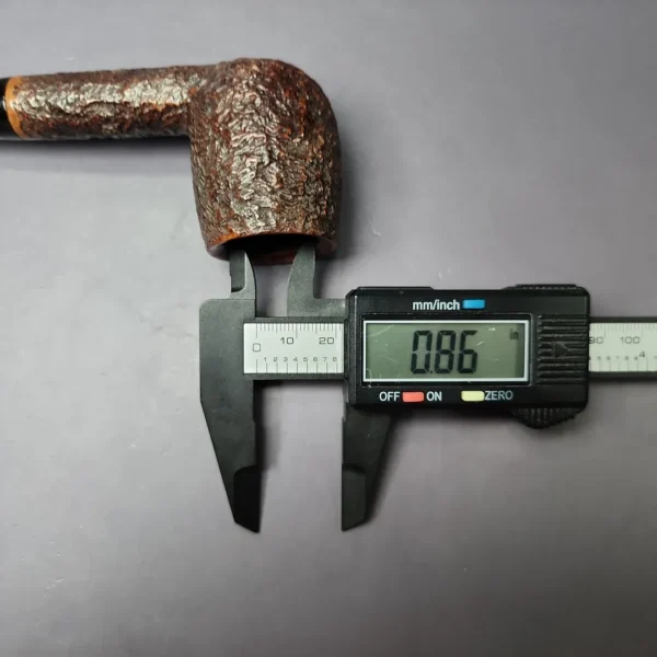 Auld Erin (by Peterson) 106 Rusticated Billiard Estate Briar Pipe, Irish Estates - Image 11