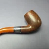 BBB 1907 Smooth Bent Billiard w/ Amber Stem Estate Briar Pipe, English Estates - Image 12