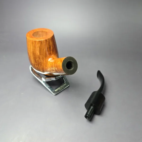 James Upshall Empire Ambassador Bent Billiard Estate Briar Pipe, Unsmoked - Image 11
