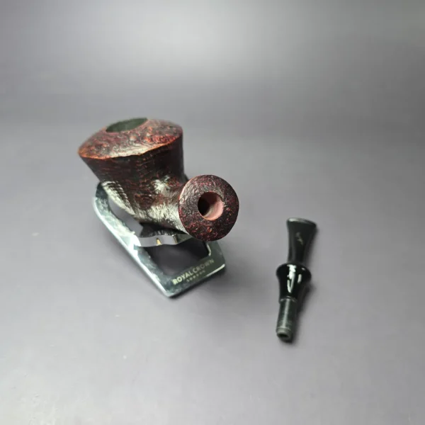 Savinelli Autograph Sandblasted Dublin Estate Briar Pipe, Italian Estates - Image 11