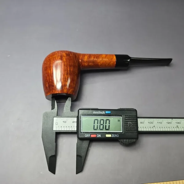 Willmer Straight Grain AAA Standard Smooth Billiard Estate Briar Pipe, Unsmoked - Image 11