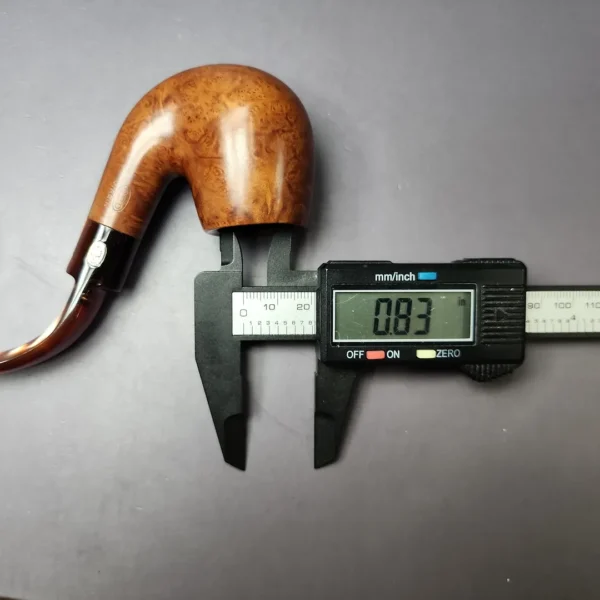 GBD Virgin 9456 Smooth Bent Billiard Estate Briar Pipe, English Estates - Image 11