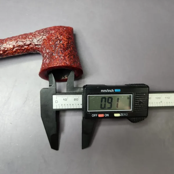 Charatans Make 654DC Sandblasted Skater Estate Briar Pipe, English Estates - Image 11