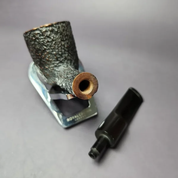 Baronet Bruyere by Savinelli 410 EX Rusticated Lovat Estate Briar Pipe, Italian Estates - Image 11