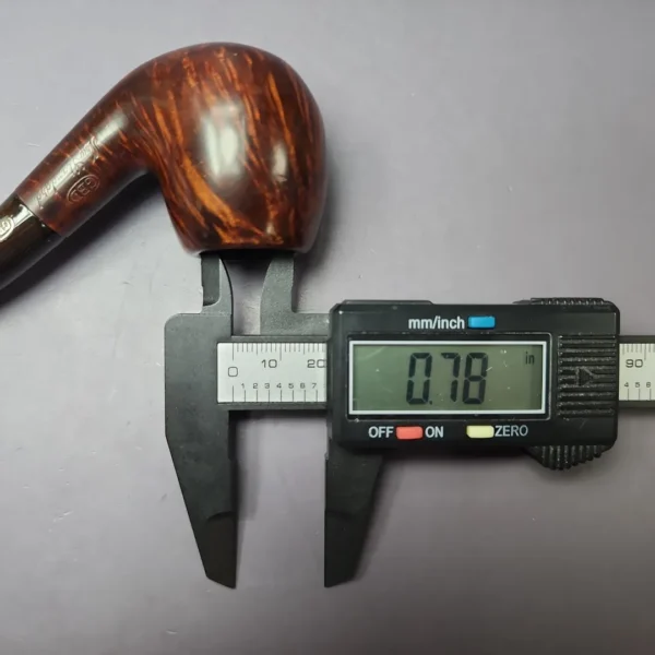 GBD New Standard 529 Smooth Bent Billiard Estate Briar Pipe, English Estates - Image 11