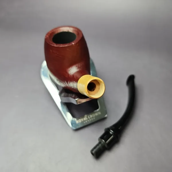 MBSD Briars by Piero Vitale Sandblasted Brandy w/ Olivewood Briar Pipe, New - Image 11