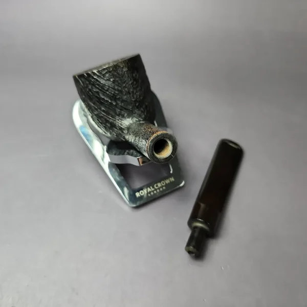 B. Barling & Sons 4059 Sandblasted Pot Estate Briar Pipe, English Estates - Image 11