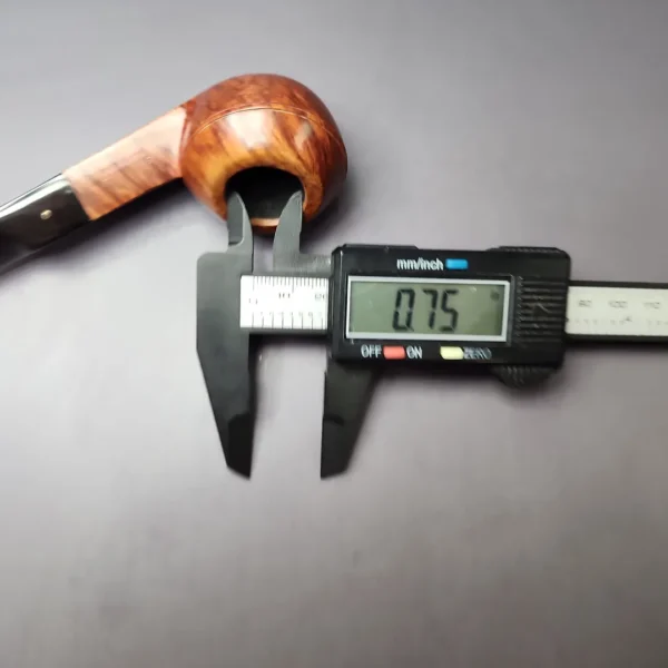 Savinelli Punto Oro 623 Smooth Bulldog Estate Briar Pipe, Italian Estates - Image 11