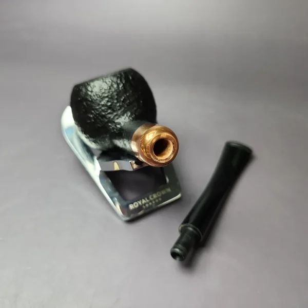 4th Generation Klassisk 406 Sandblasted Prince Estate Briar Pipe, Unsmoked - Image 13