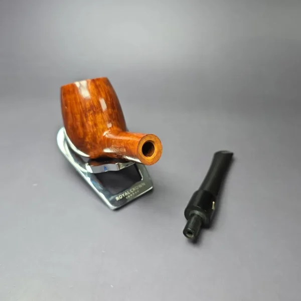 Willmer Straight Grain AAA Standard Smooth Billiard Estate Briar Pipe, Unsmoked - Image 12