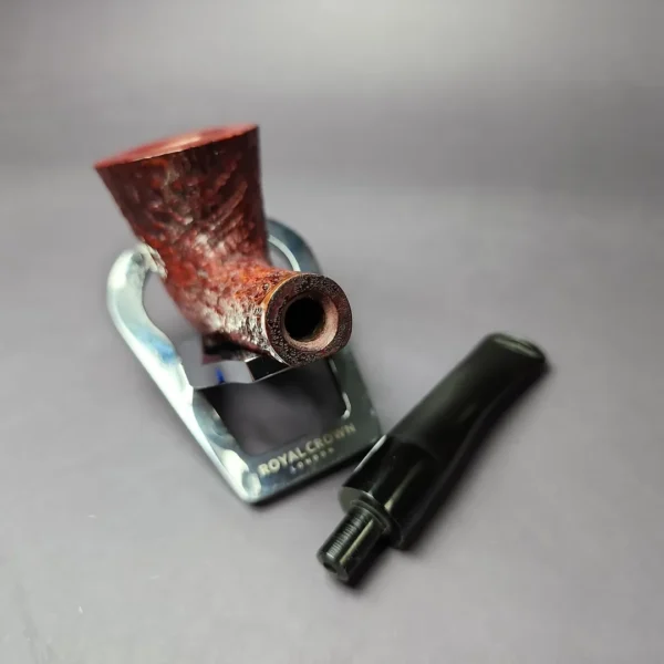 Charatans Make 654DC Sandblasted Skater Estate Briar Pipe, English Estates - Image 12