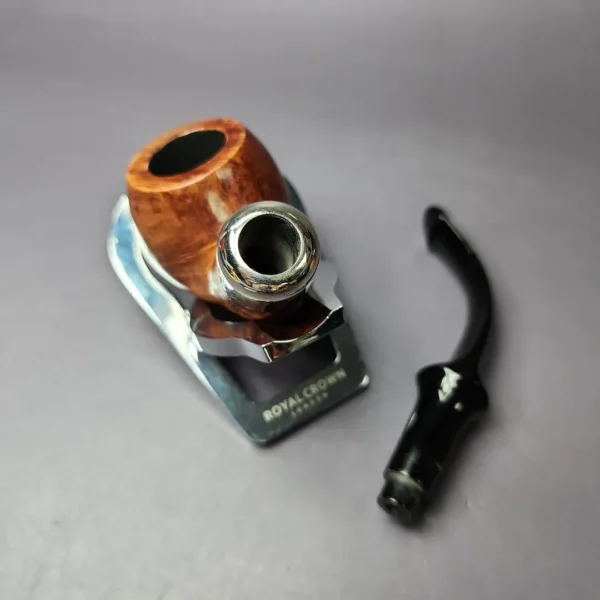 Peterson System Standard 303 Smooth Apple Estate Briar Pipe, Irish Estates - Image 12