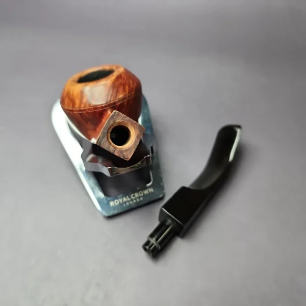 Savinelli Punto Oro 623 Smooth Bulldog Estate Briar Pipe, Italian Estates - Image 12