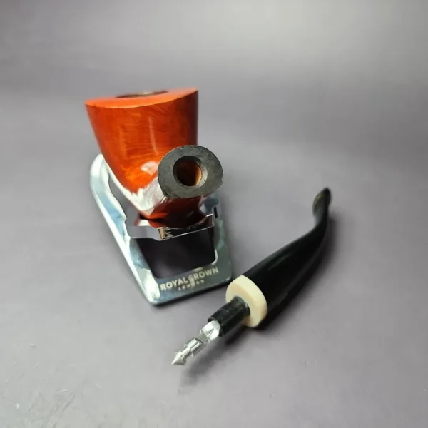 Chacom Artisan 411 Smooth Dublin Estate Briar Pipe, Unsmoked - Image 12
