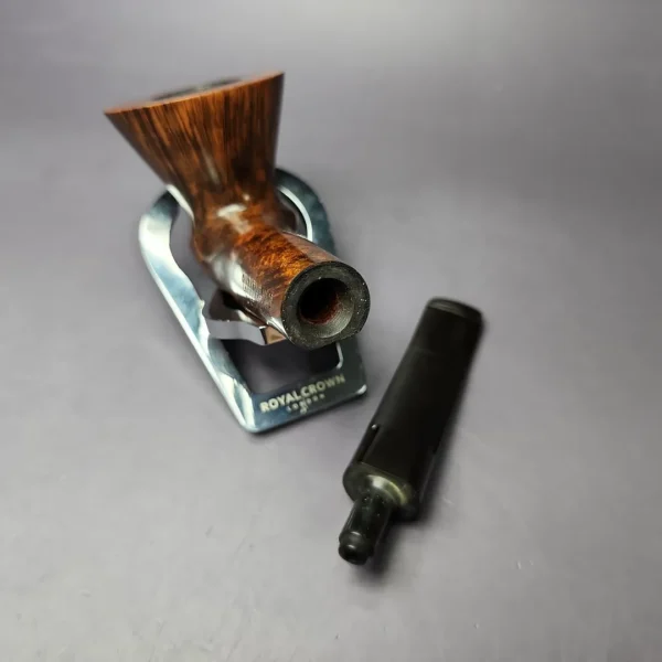 Charatan's Make Distinction Smooth Cup and Saucer Estate Briar Pipe, English Estates - Image 12